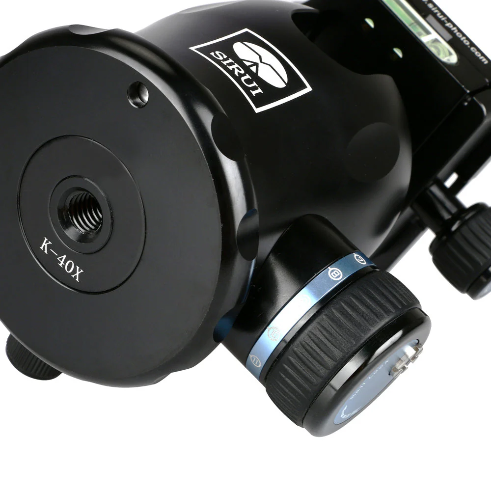 SIRUI K-40X Profi-Kugelkopf Alu schwarz (125mm hoch) - KX-Serie - Image 2