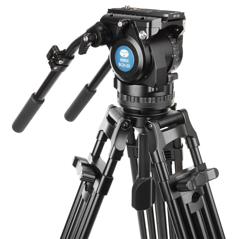 SIRUI BCH-20 Fluid Videoneiger / Videokopf 75mm Halbkugel - BCH-Serie - Image 2