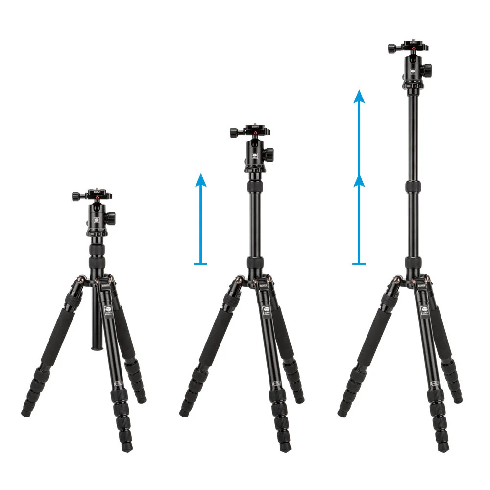 SIRUI A-1005 Allrounder Drei-/Einbeinstativ Aluminium mit Y-10 Kopf - A-Serie - Image 4
