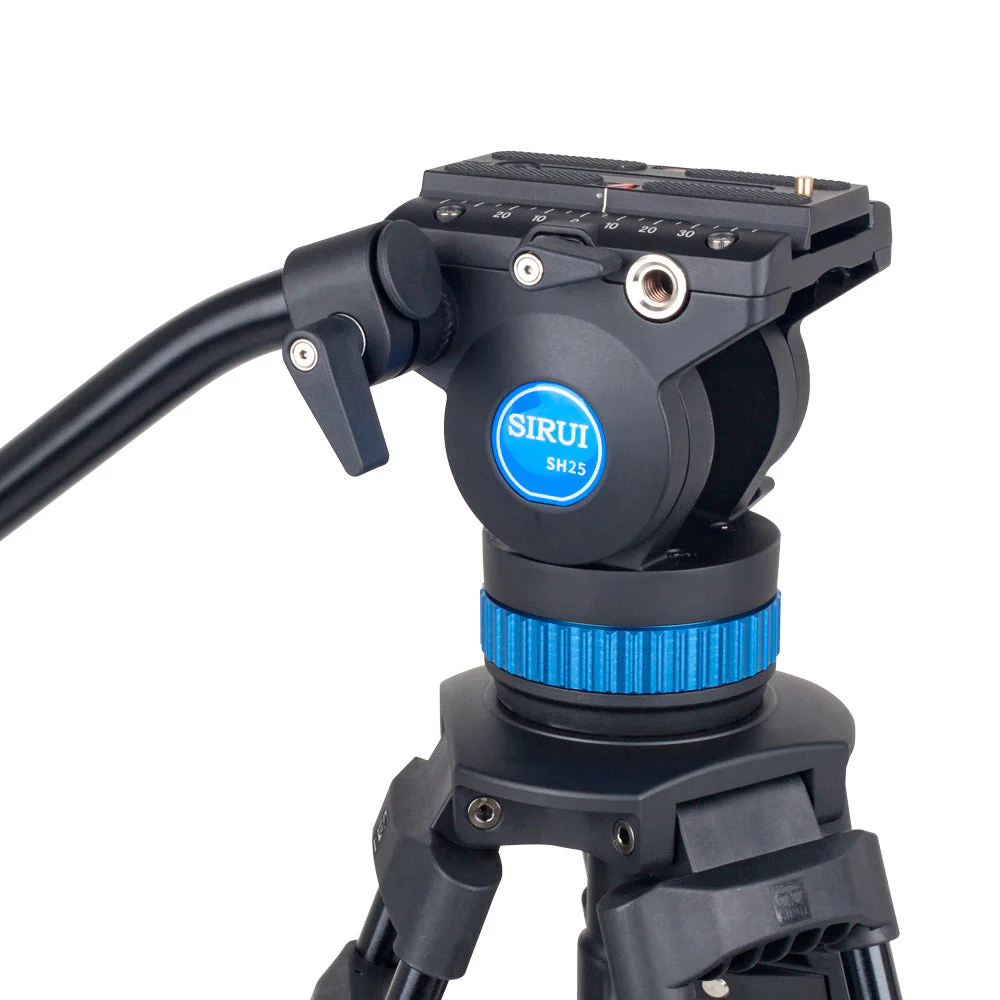 SIRUI AM-25S Broadcaststativ 190 cm - Starter mit Videoneiger AM-Serie - Image 4