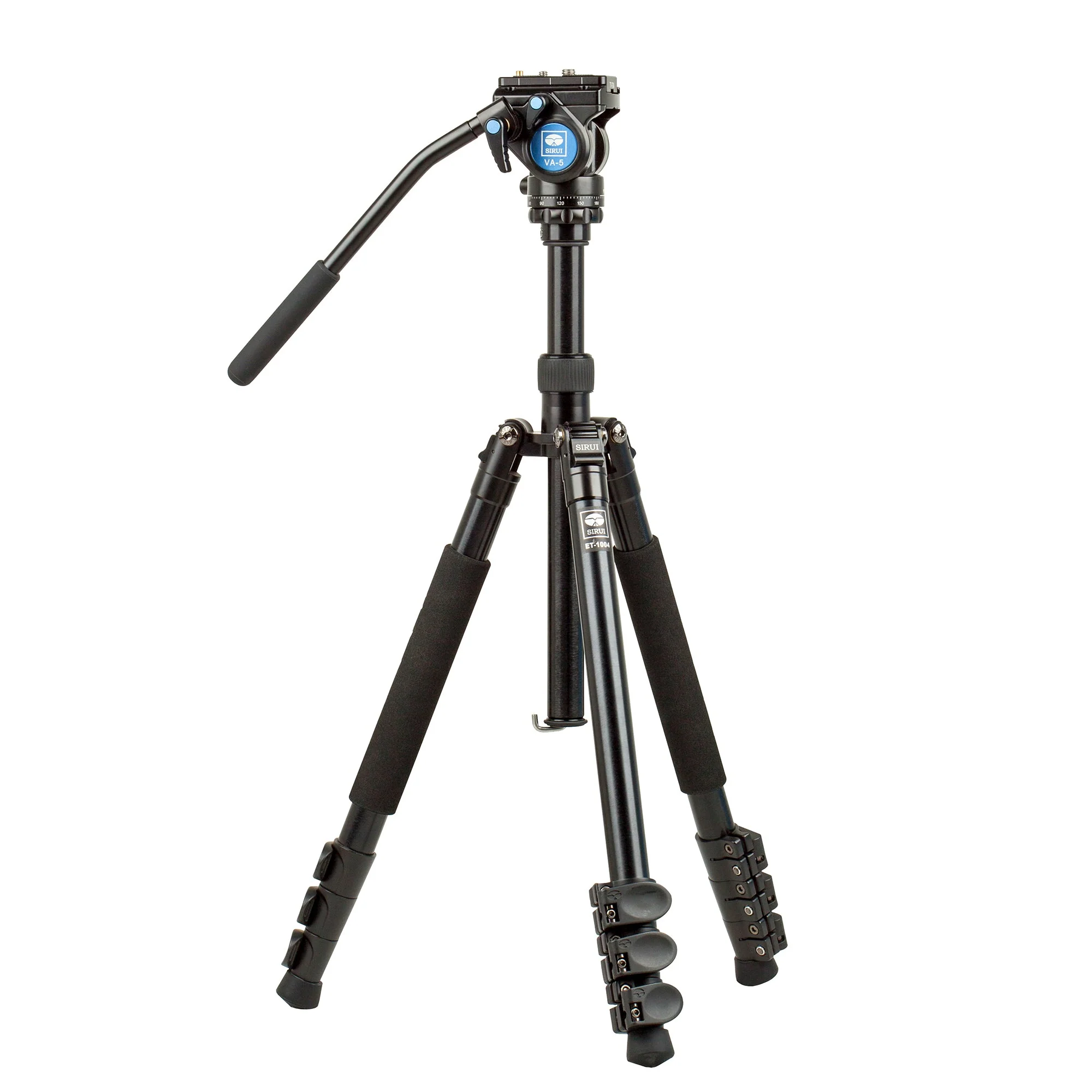 SIRUI ET-1004 Easy Traveler - Alu Dreibeinstativ mit Videokopf VA-5