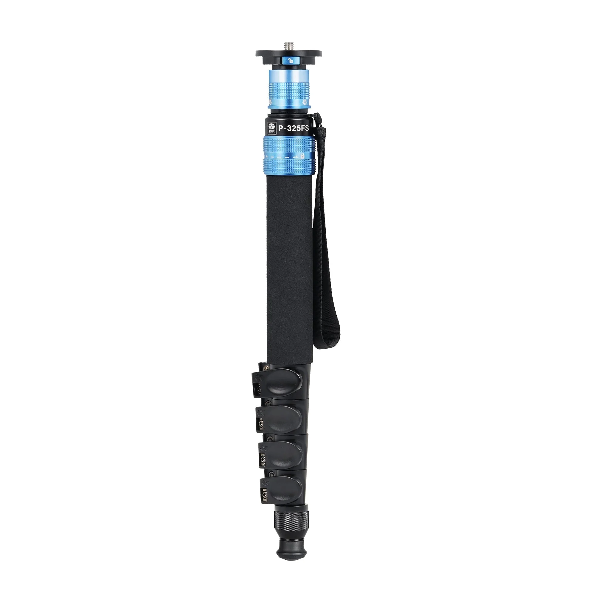 SIRUI P-325FS Carbon Einbeinstativ 149,5 cm mit Standspinne + Videoneiger VH-10 - Image 4