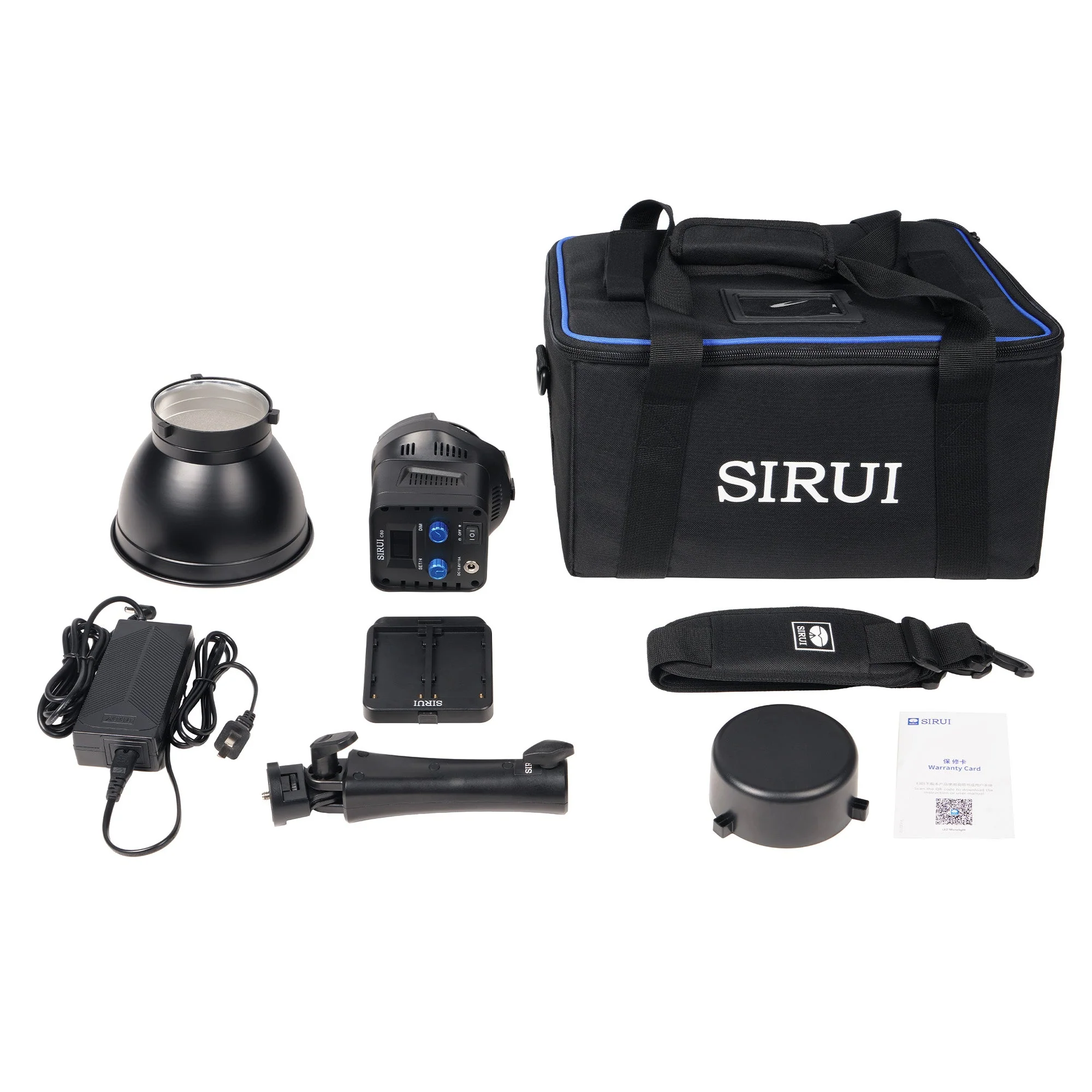 SIRUI C60B LED-Dauerlicht Bi-Color 60W - superleise 20dB - Foto- + Videoleuchte - Image 18