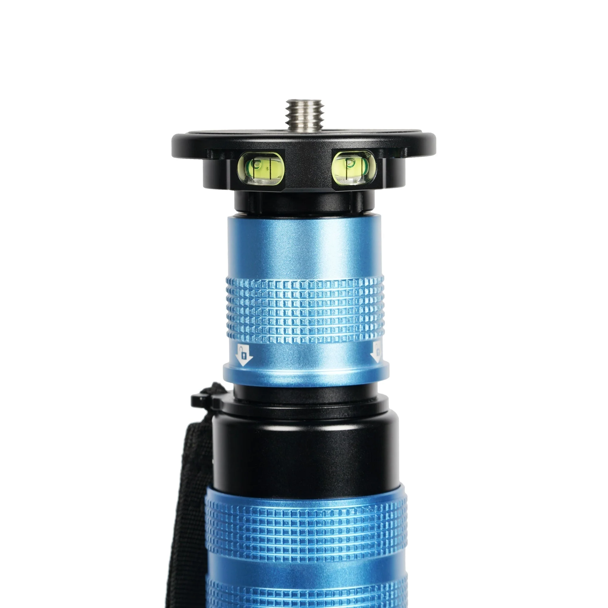 SIRUI P-424FS Carbon Einbeinstativ 170 cm mit Standspinne + Videoneiger VH-10 - Image 4