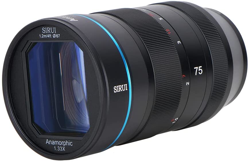 B-WARE SIRUI SR75 75mm f1.8 Anamorphes APS-C Objektiv 1.33x - for diverse Kameraanschlosse B-WARE - Image 4