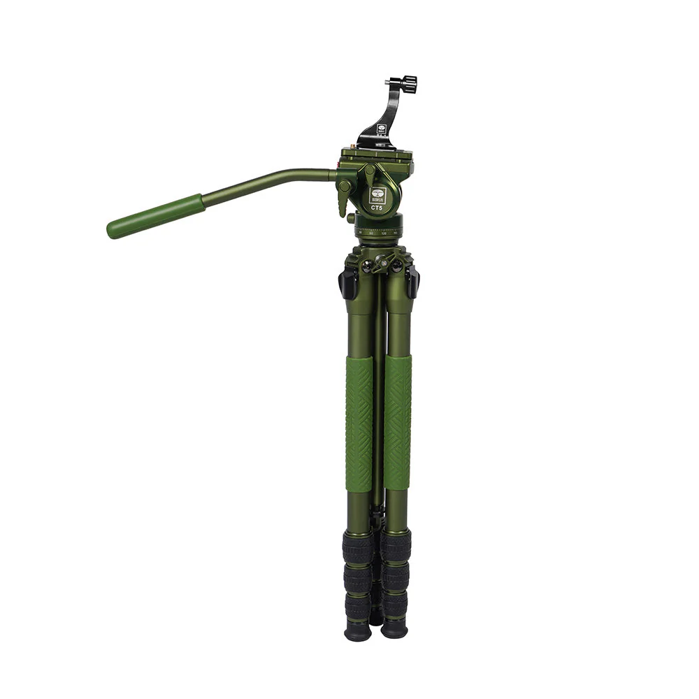 SIRUI CT-04+CT5+BA-1 Explorer Serie Tarnfarbe Outdoor Fernglas-Stativ-Kit - Image 2