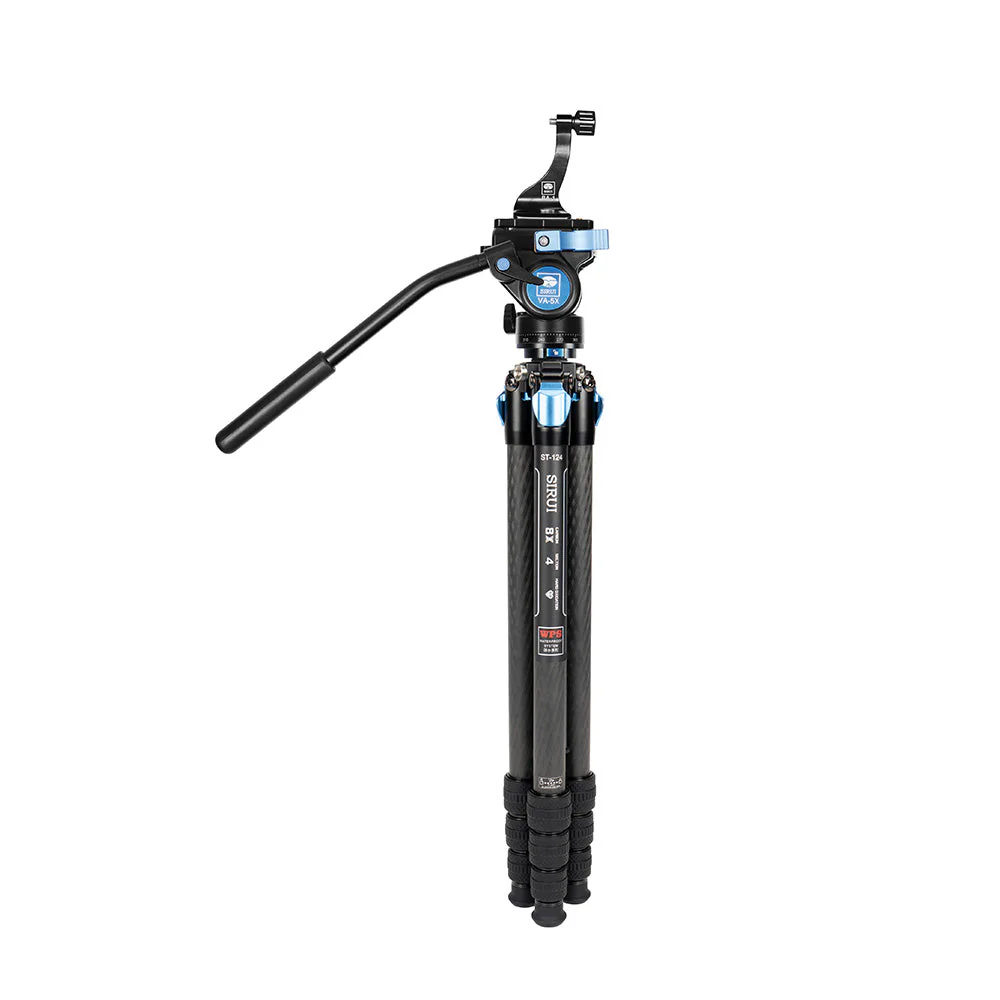 SIRUI ST-124+VA-5X Wasserdichtes Kohlefaser-Stativ-Kit mit Fernglas-Stativadapter - Image 2